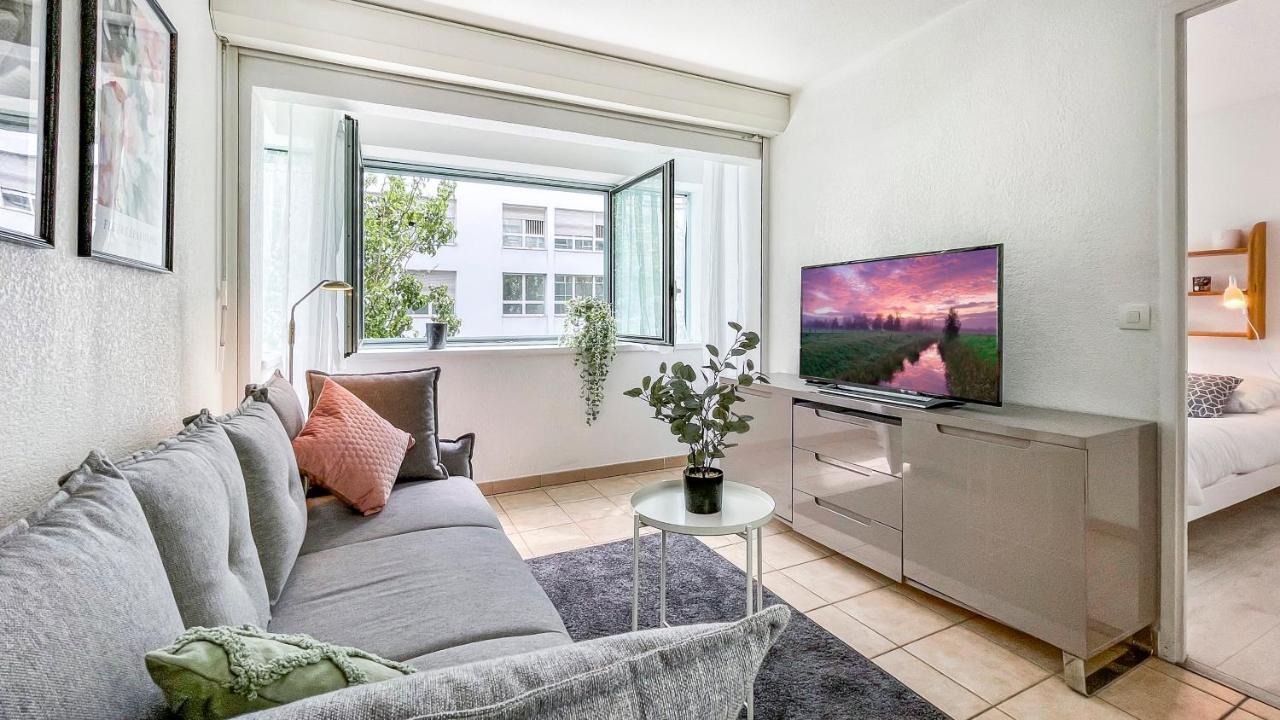 Homey Cycy - New / Free Parking / Hyper-Centre / Proche Geneve Annemasse Exteriör bild